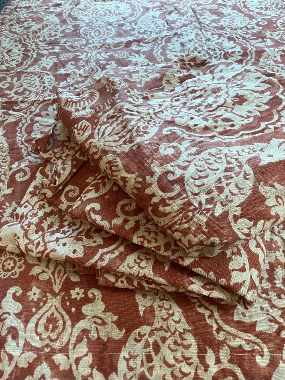 100% Cotton Curtain Panels (4)